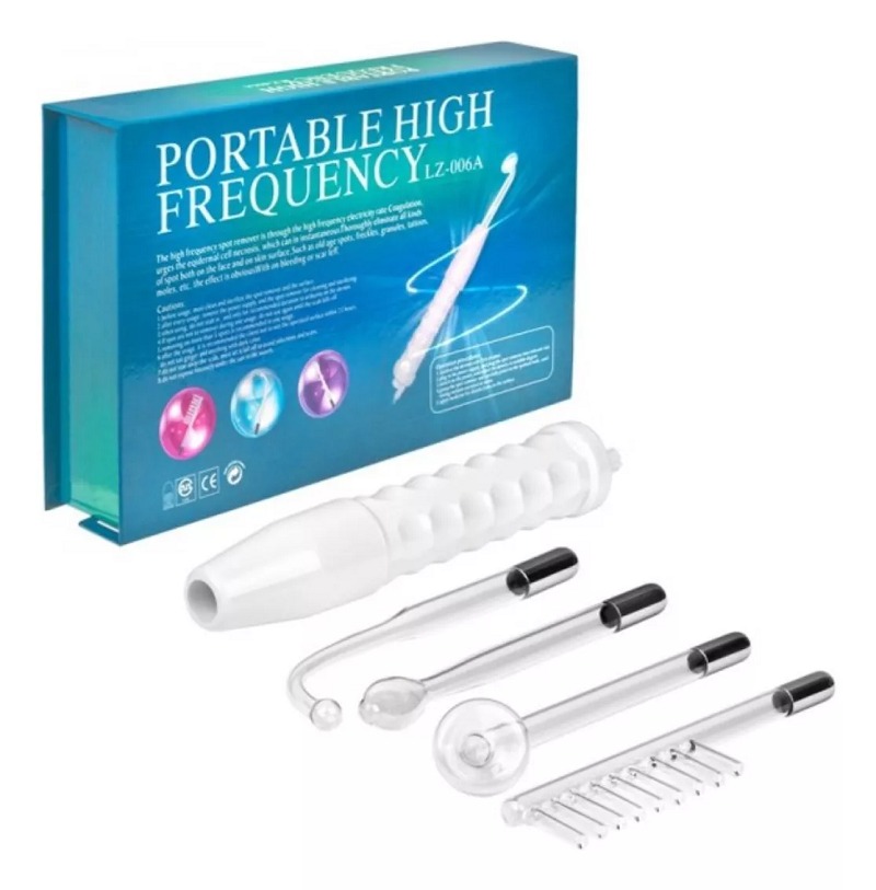 Miniatura 2 de Masaje Alta Frecuencia Facial Electrodos